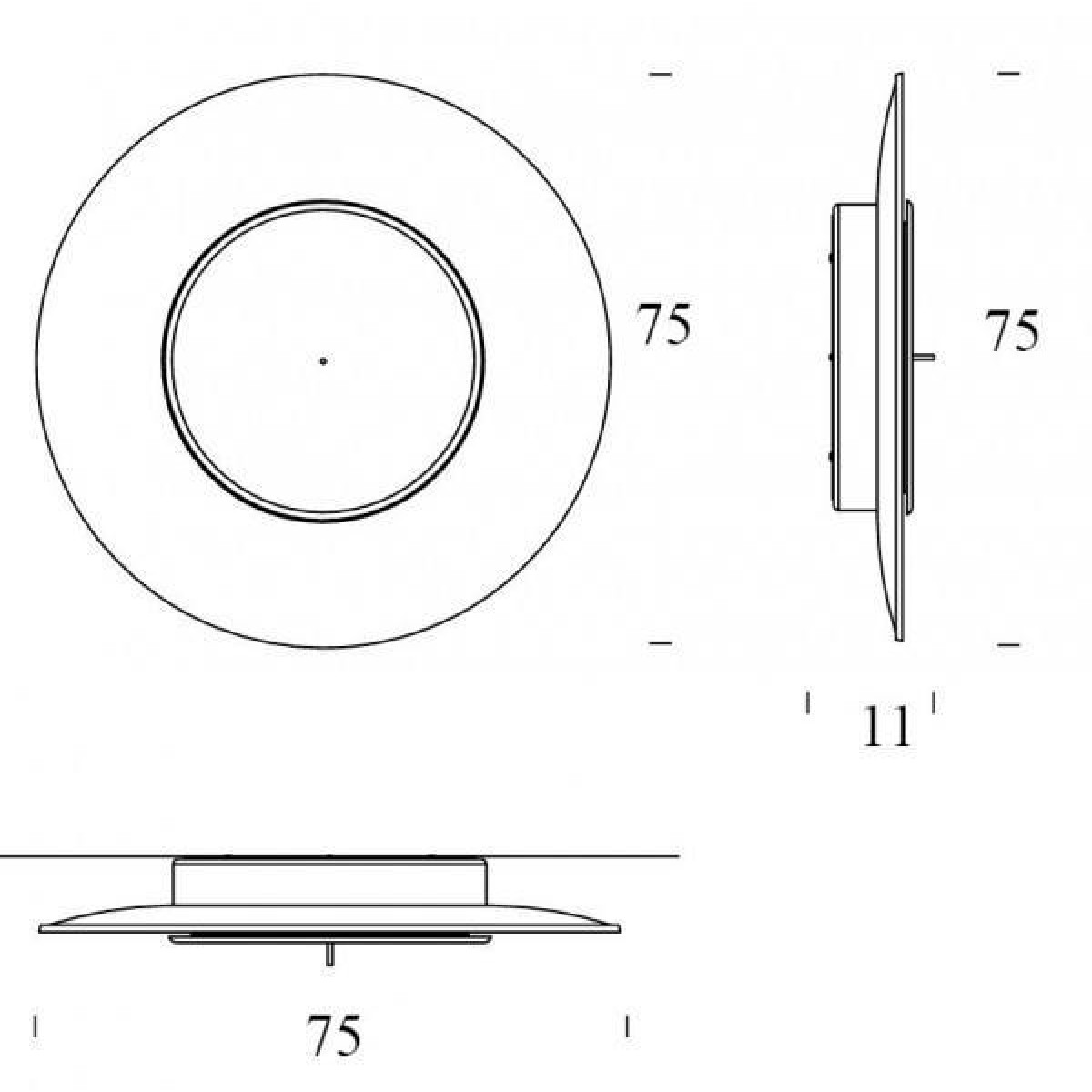 Fontana Arte Lunaire Wall Lamp Fontana Arte Lunaire Wall Lamp